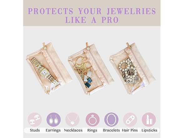 BeBeGee Portable Jewelry Organizers Tray