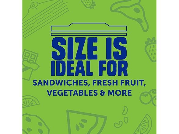 Ziploc Sandwich and Snack Bags, 50 Bags Total