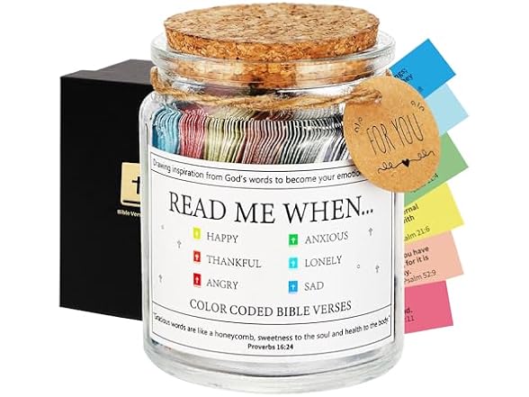 Qunrwe Bible Verse Jar