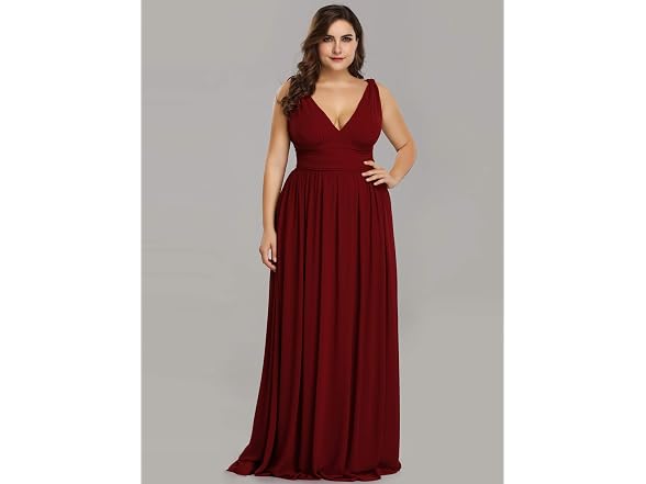 Ever-Pretty Women (26) V Neck Sleeveless Maxi Us26