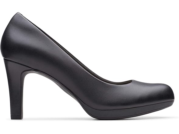 Clarks Adriel Viola Black Leather