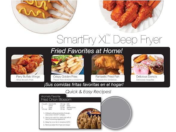 Aroma Housewares Aroma Smart Fry XL Deep Fryer