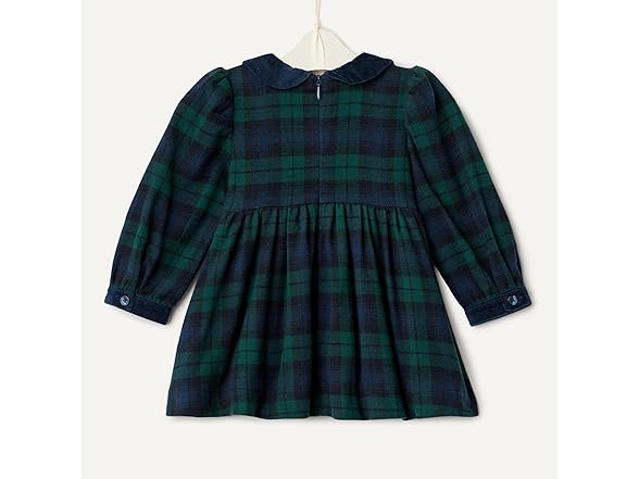 Baby LS Flannel Dress (6-9 Months)