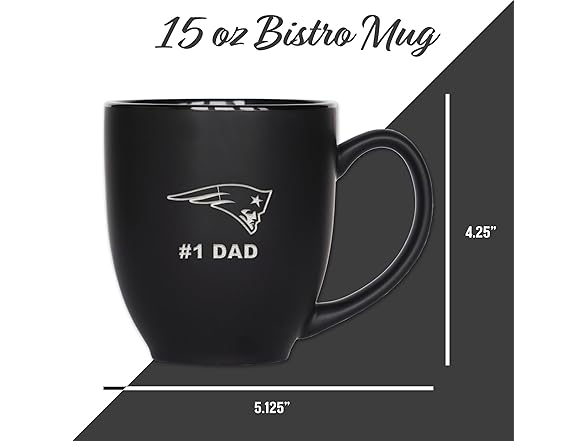 New England Patriots Dad Bistro Mug