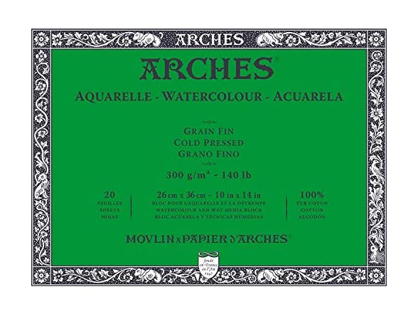 ARCHES Aquarelle Pad 20 Sheets