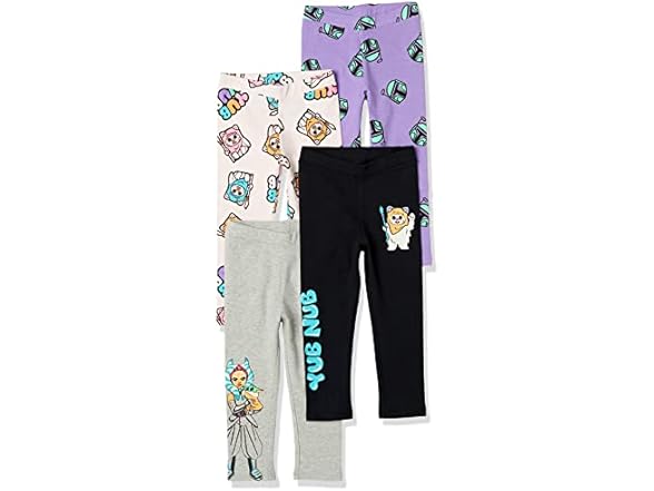 Amazon  EssentialsStar Wars Ewoks Leggings 4pk XXL