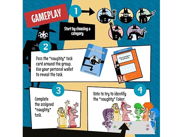 Wilder JACKBOX Games Fakin’ It All Night Long