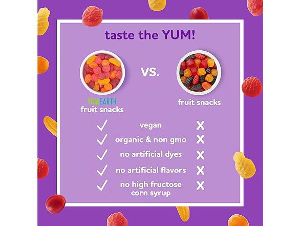 43ct YumEarth Organic Tropical Flavored Fruit Snacks