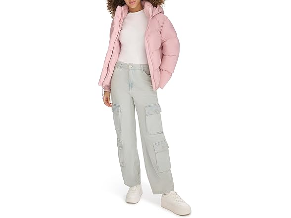 Levis Womens Cloud Puff Hooded Puffer