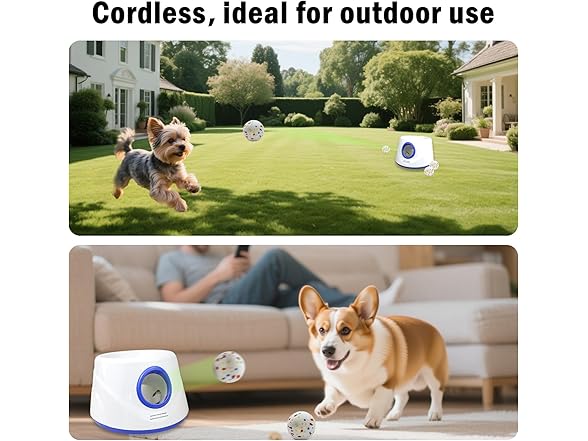 XIMUSON Automatic Dog Ball Launcher