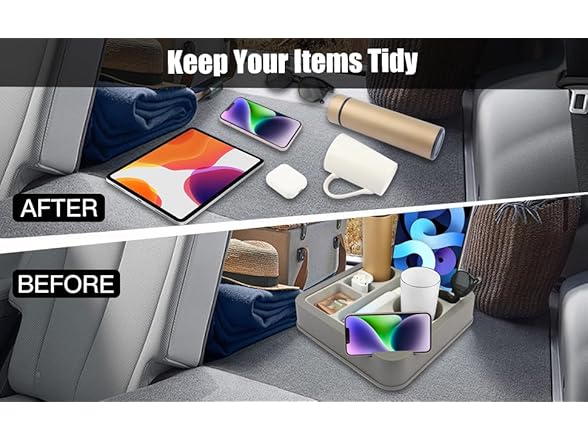 Cup Holder & Organizer Tray–Waterproof