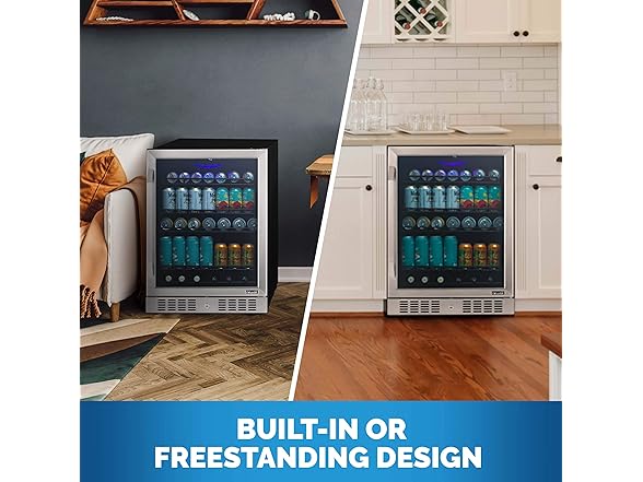 Newair Built-in Beverage Fridge - 177 Cans