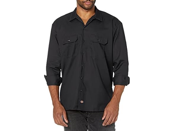 Dickies Work Shirt Black (M)