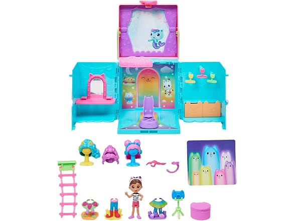 Dreamworks Gabby’s Dollhouse, Dress-Up Closet Portable Playset
