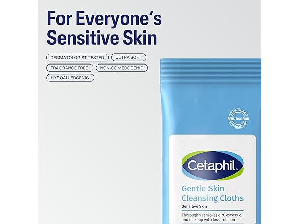 Cetaphil Face and Body Wipes