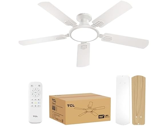 TCL 52 Low Profile Ceiling Fan w/ Light - Gallery 10