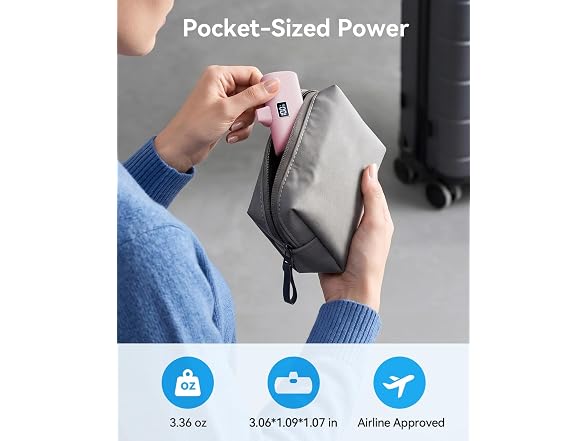 Hamcoc W2075 USB C Portable Charger Mini1