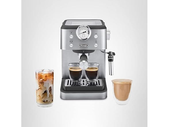 De’Longhi Classic Espresso Machine with Milk Frother