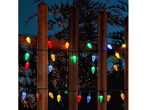 Brightever C6 Christmas Lights, 70FT