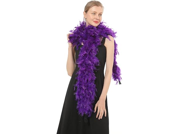 100 Gram 2 Yard Long Chandelle Feather Boa
