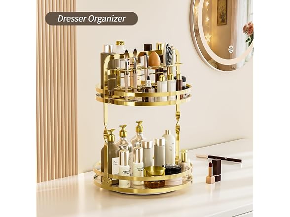 360 Rotating Makeup Organizer