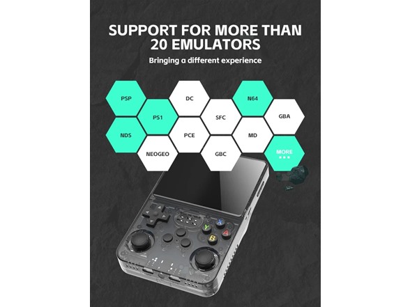 RetroRush Retro Handheld Gaming Console