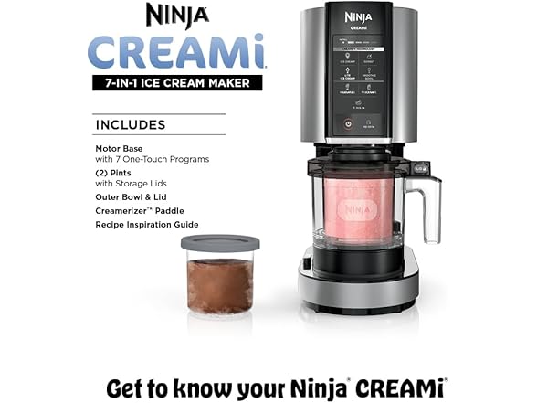 New Ninja NC301 CREAMi Ice Cream Maker