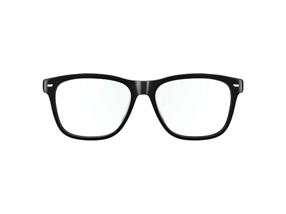 (NEW) Amazon Echo Frames Smart glasses, Designed for Alexa+, Square frames in Classic Black - Gallery 2