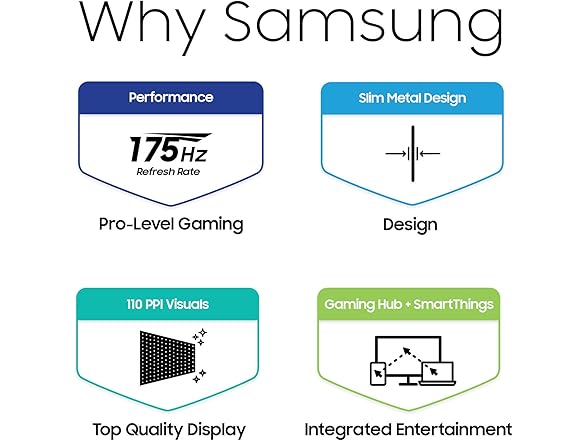 (NEW) Samsung 34" Odyssey OLED G8 (G85SD) UWQHD Curved Gaming Monitor
