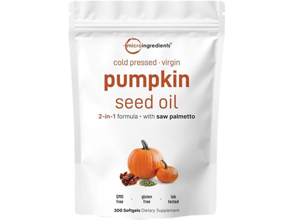 Pumpkin Seed Oil & Saw Palmetto 300ct