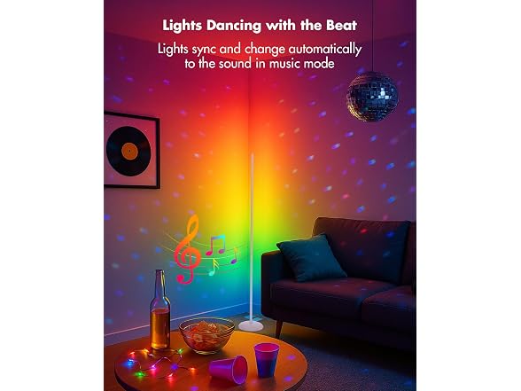 Vexinat LED Corner Lamp