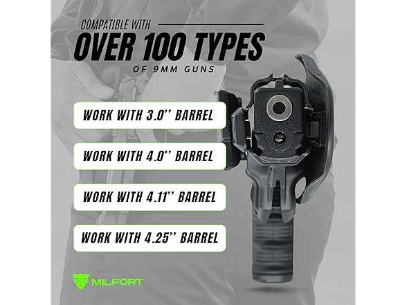 Milfort IWB Universal Gun Holster