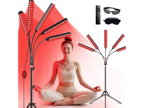 FlaoAito Red Light Therapy Lamp