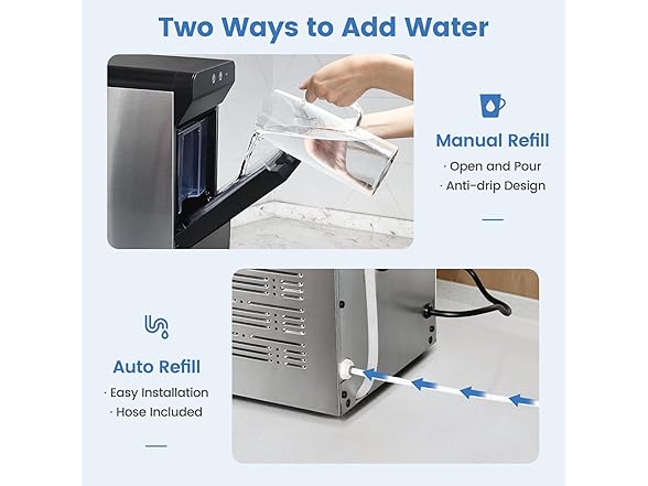 Gevi Countertop Gemi Nugget Ice Maker