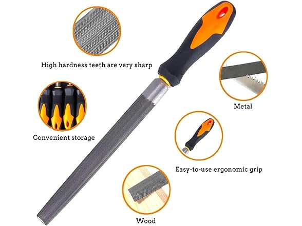 GYQAZSS 17Pcs File Tool Set