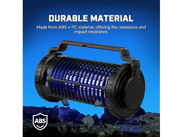 HeptaTree W1221 Portable Solar Powered Bug Zapper