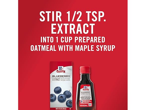 McCormick Blueberry Extract with Other Natural Flavors