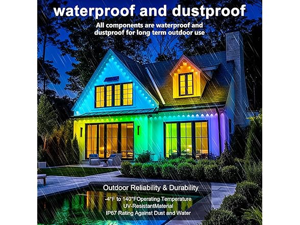 INZIDOL Permanent Outdoor Lights | Smart