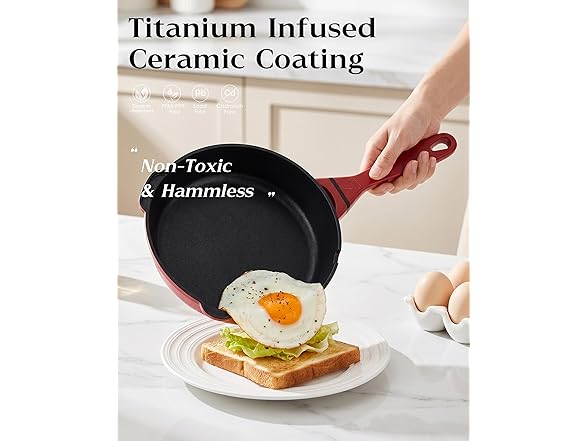 Titanium Saute Pan With Lid