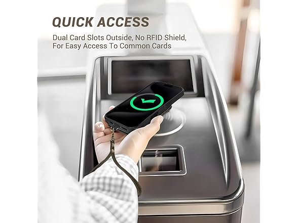 Vitomas 2-in-1 Detachable Card Wallet