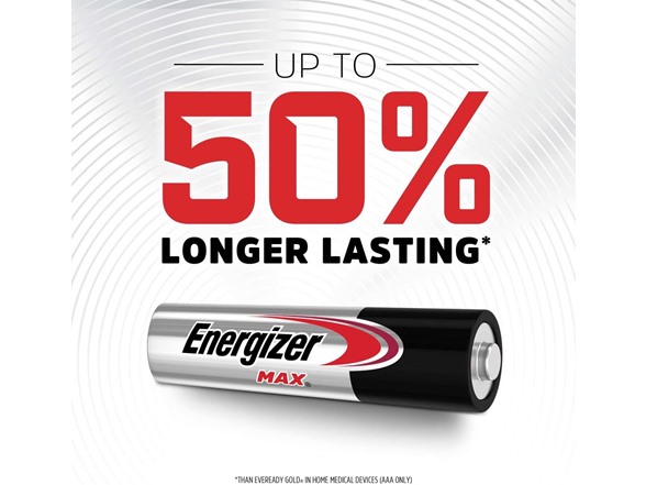 Energizer MAX AA & AAA Batteries Combo