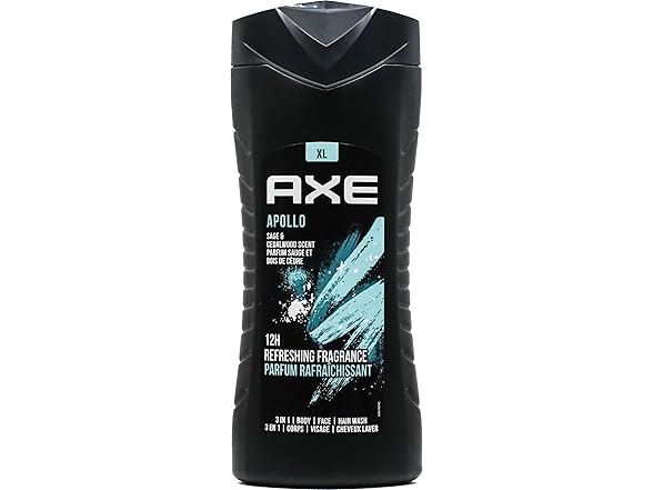 AXE 3-IN-1 Body, Face, Hair Wash, Variety Pack