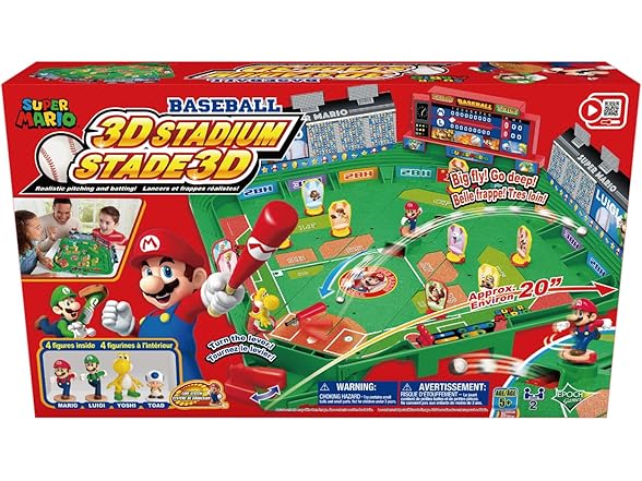 EPOCH Games Super Mario Stadium Baseball Game