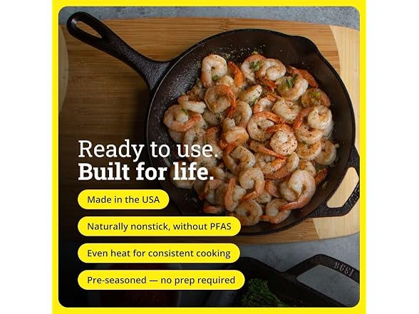 Lodge Pre-Seasoned Cast Iron Set - 3-Piece