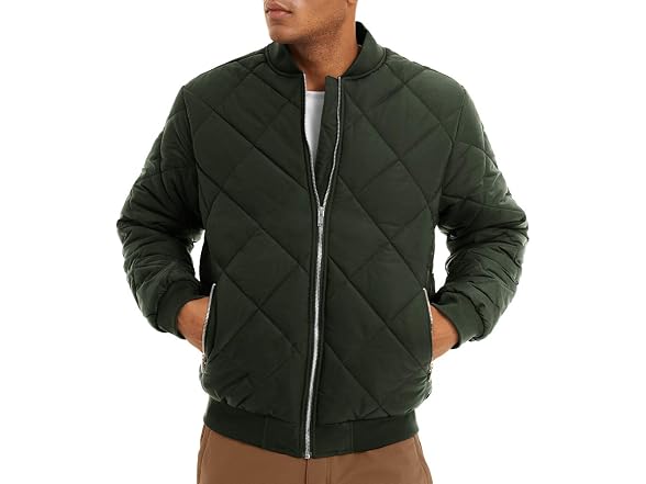 Lacsinmo Men (L) Jackets Thicken Varsity Jacket