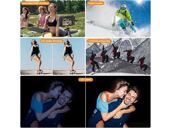 MIRWHAPNG 4K Digital Camera