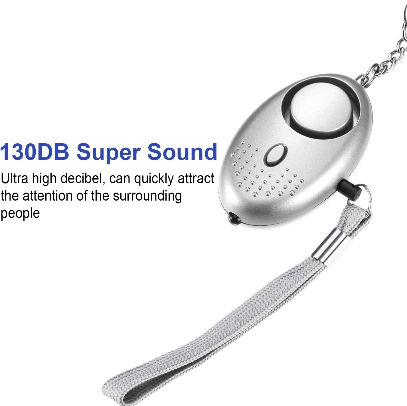 2-Pack Personal Security Alarm Keychain - Gallery 14