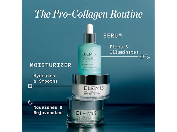 ELEMIS Pro-Collagen Night Cream for Face, Ultra Rich Nightly Facial Moisturizer