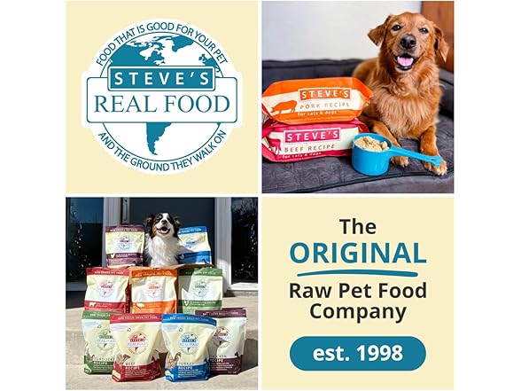 Steve's Real Food Freeze-Dried Raw Nuggets, Dog Food