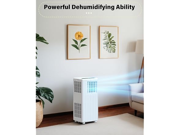 GAOMON 8,000 BTU Portable Air Conditioners 4-In